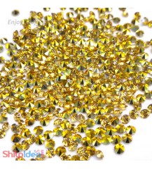 Diamonds 3mm - Resin Crystal - Golden